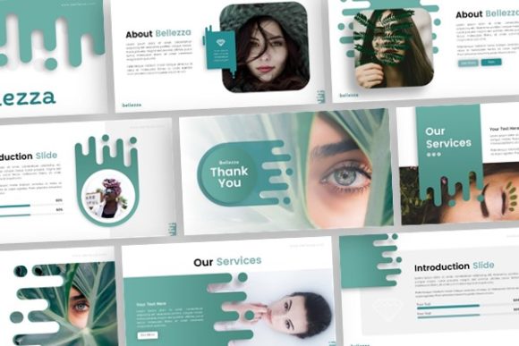 Bellezza Beauty Presentation: Your Go-To Design Asset