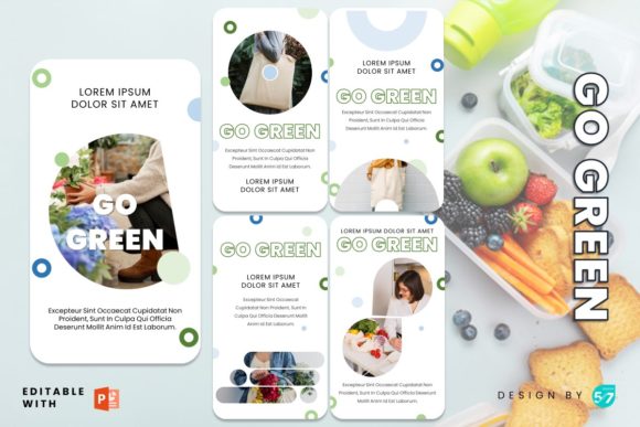 Black Friday! Instagram Story - Go Green: A Fresh Design Asset