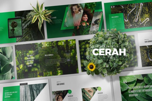 Cerah Keynote Templates: A Versatile Design Asset