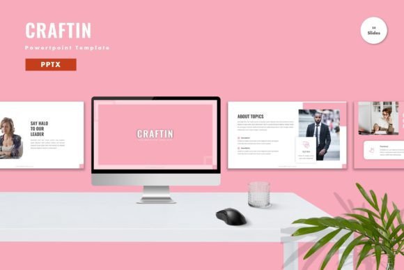 Craftin - Powerpoint Template: Your All-in-One Presentation Toolkit