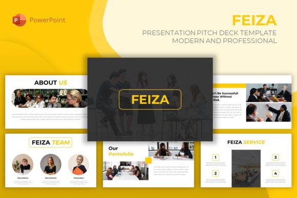 Elevate Your Next Pitch with the Feiza Presentation Template
