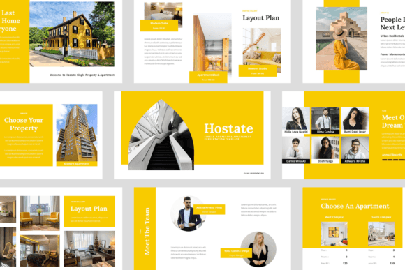 Hostate – Single Property Google Slides: Your Next Presentation Template