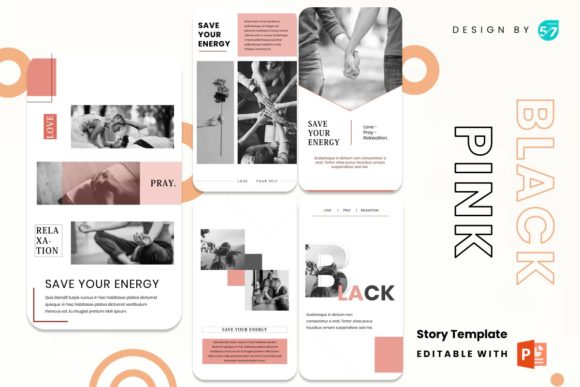 Instagram Story - Black & Pink: A Modern Template for Visual Impact