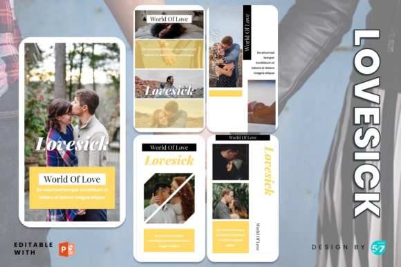 Instagram Story - Lovesick: A Modern Creative Template