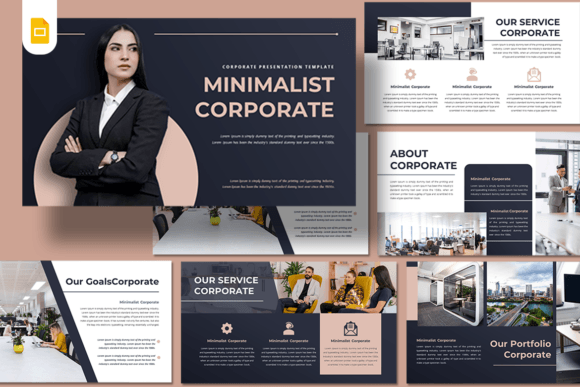 Minimalist Corporate - Google Slides: Your Blueprint for Clear Communication