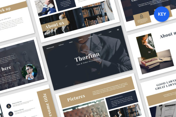 Modern Legal Presentations with Attorney & Lawyer - Keynote