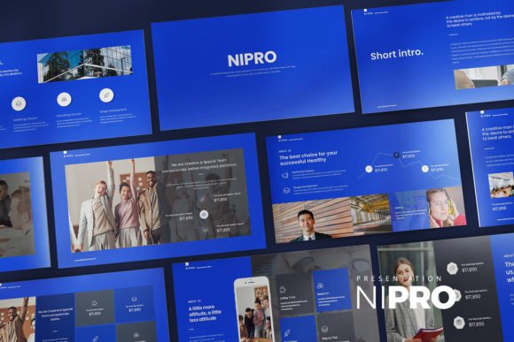 Nipro Keynote Templates: Clean, Creative & Multipurpose
