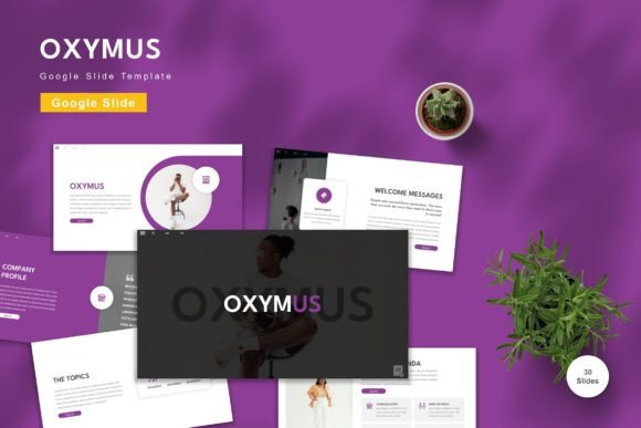 Oxymus - Google Slide Template: A Versatile Toolkit for Presentations