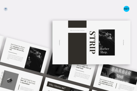 Strip - Keynote Template: A Clean Slate for Your Next Big Idea